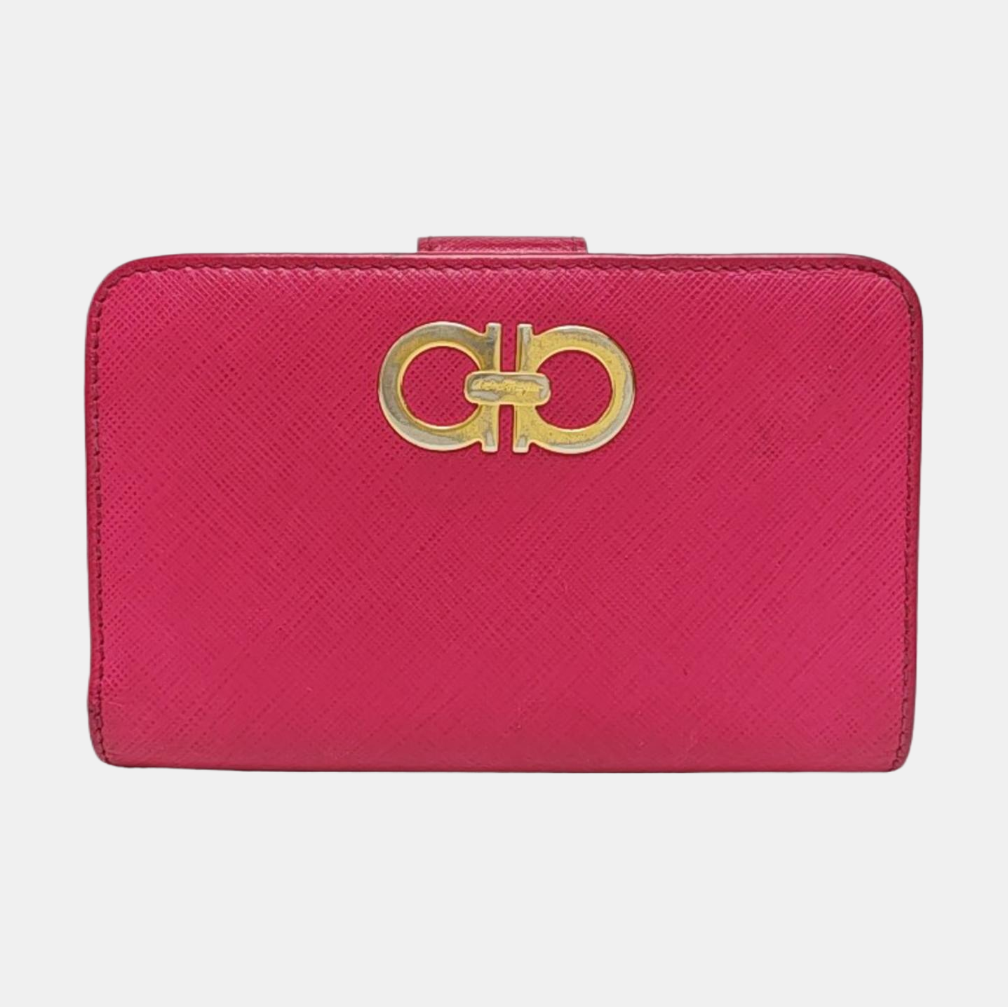 Calfskin Card Holder Red