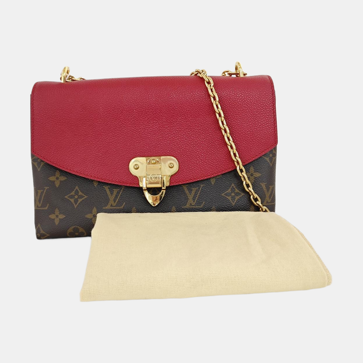 SAINT PLACIDE Monogram Coated Canvas Brown
