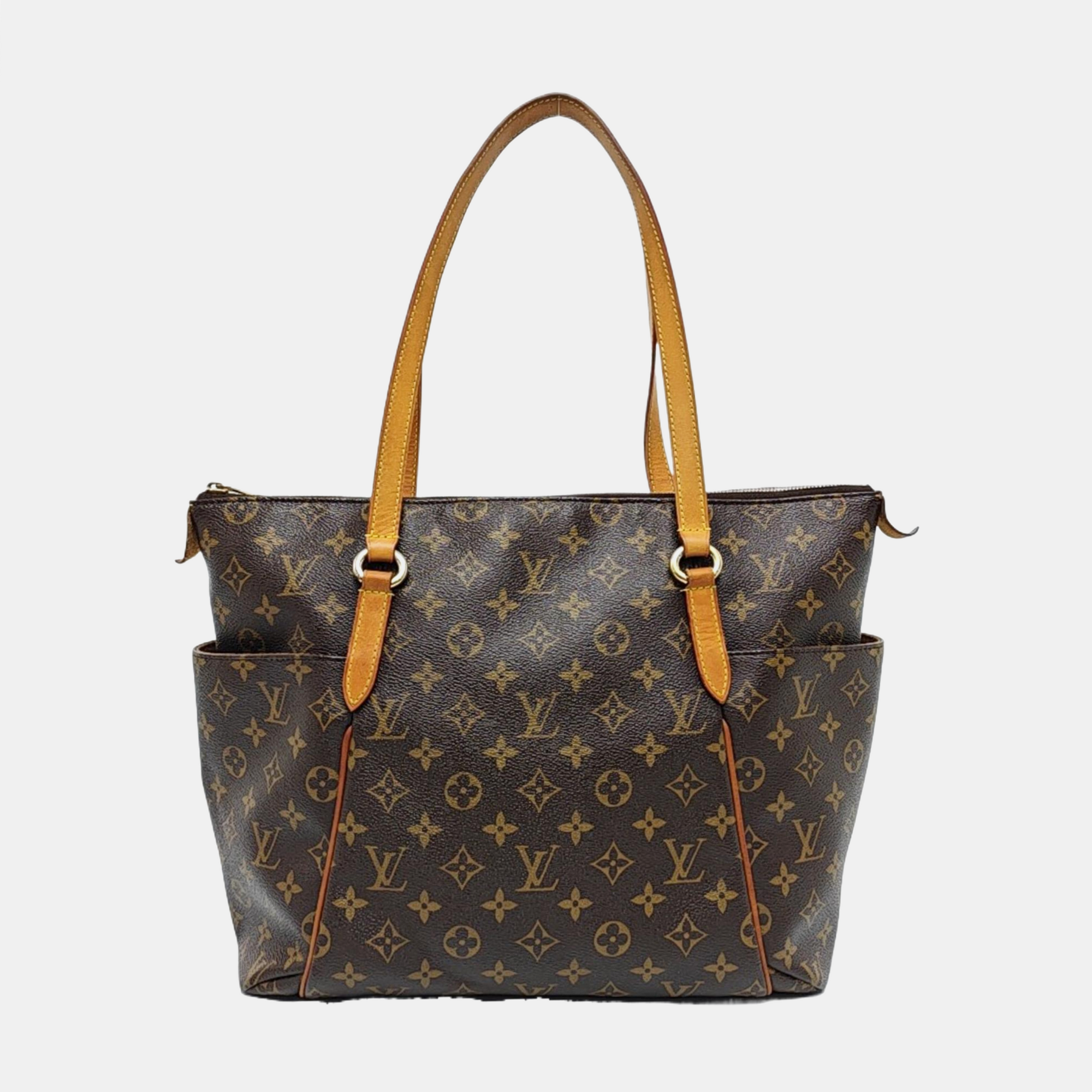 TOTALLY MM Monogram Coated Canvas Brown