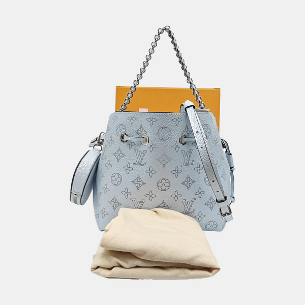 BELLA Monogram Calfskin Blue