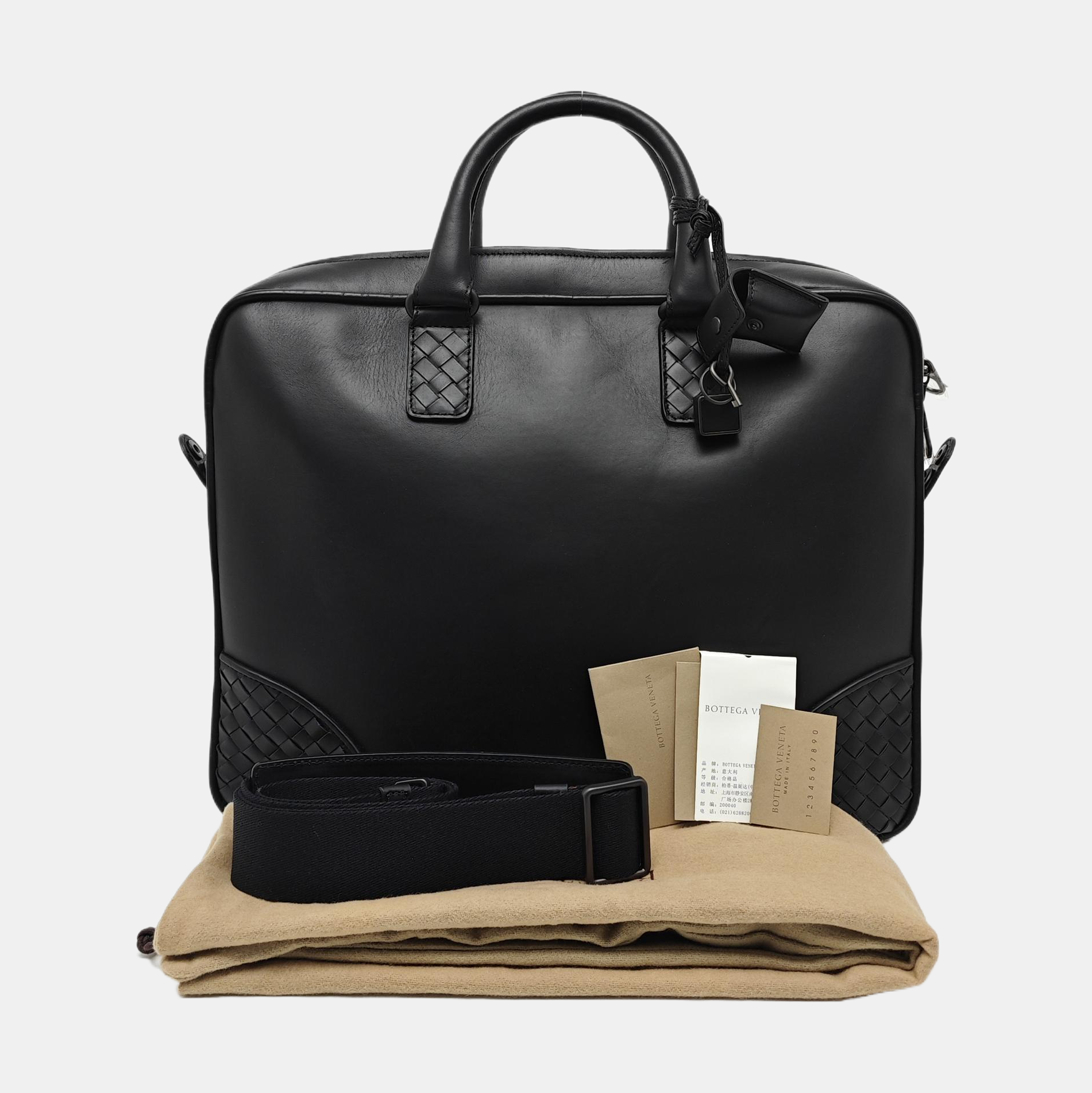 Calfskin Tote Bag Black