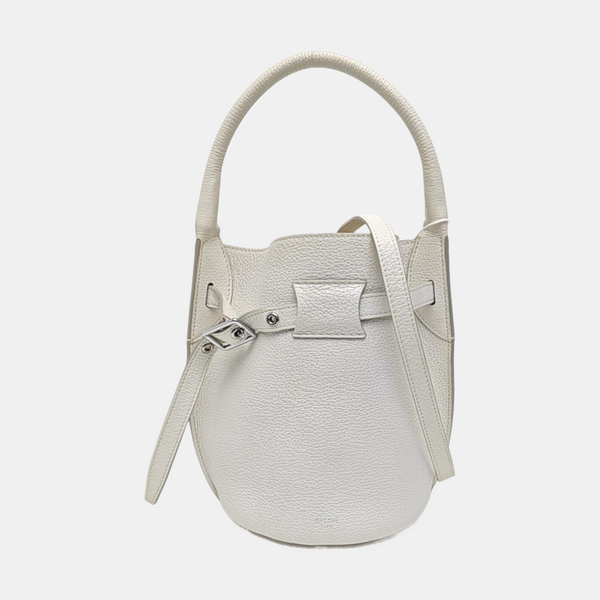 BIG BAG Nano Calfskin White