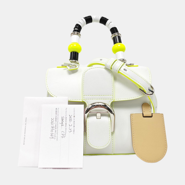 Brillant Mini Calfskin White