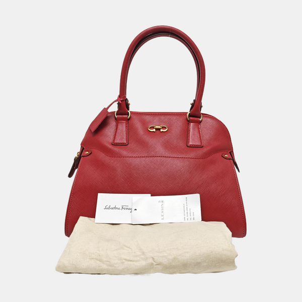 Darina Calfskin Red