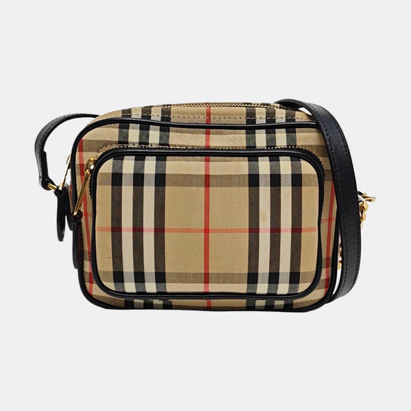 Canvas Shoulder Bag Beige