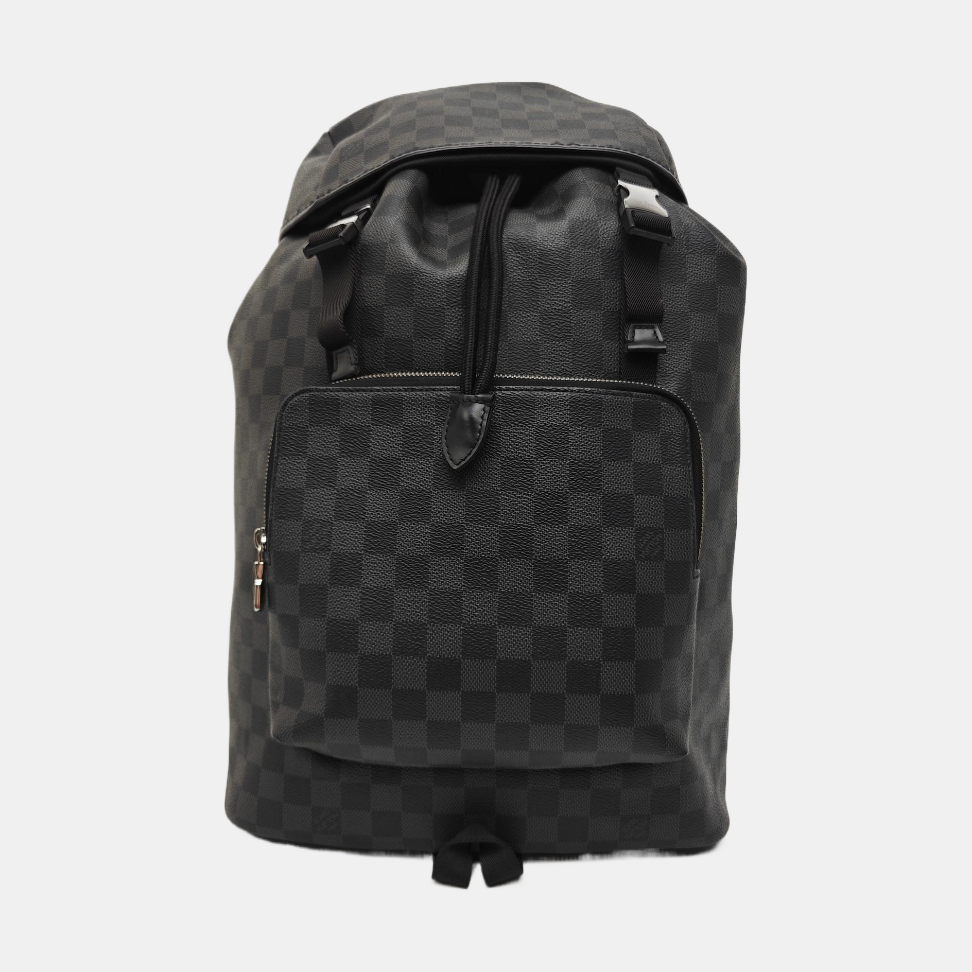 ZACK Damier Graphite Coated Canvas Gray