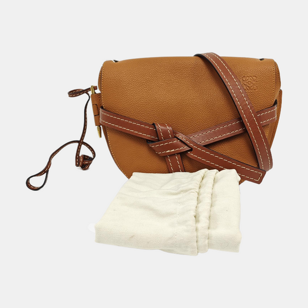 Gate Small Calfskin Brown