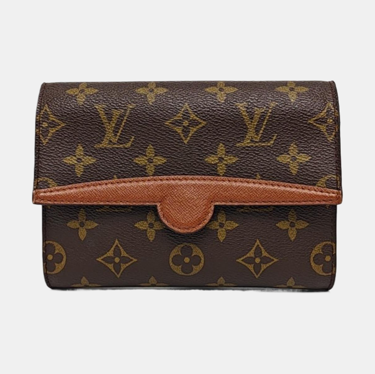 ARCHE Monogram Coated Canvas Brown