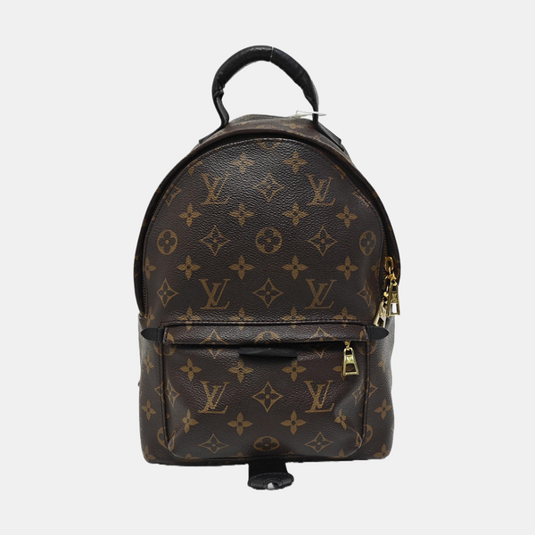 PALM SPRINGS PM Monogram Coated Canvas Brown