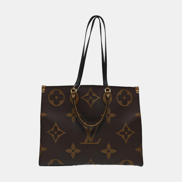 ONTHEGO GM Monogram Coated Canvas Brown