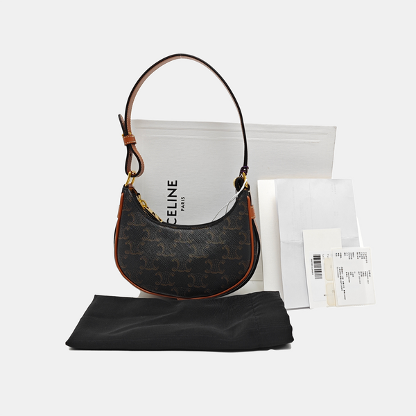AVA Mini Coated Canvas Brown