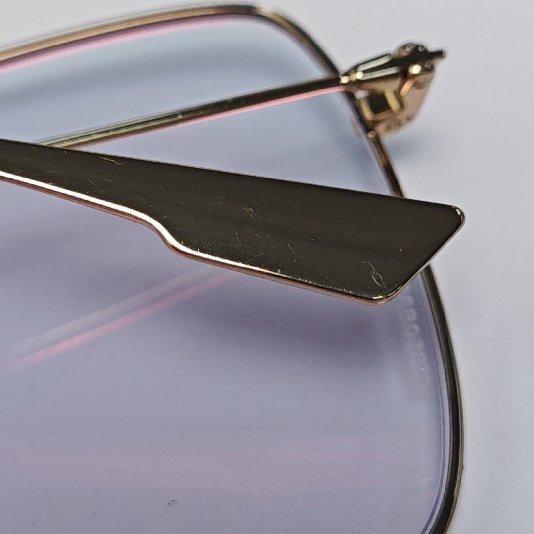 Metal Sunglasses Red