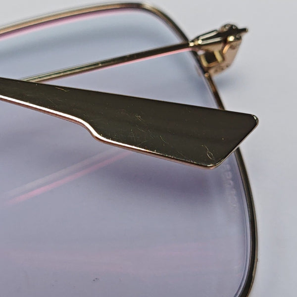 Metal Sunglasses Red