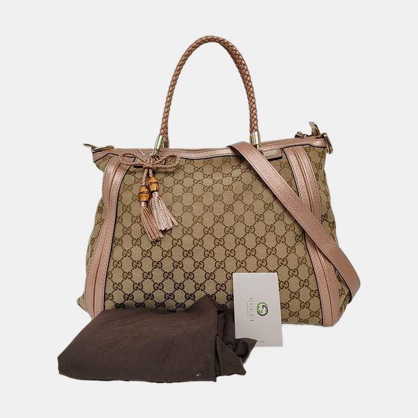 Bella Monogram Canvas Beige