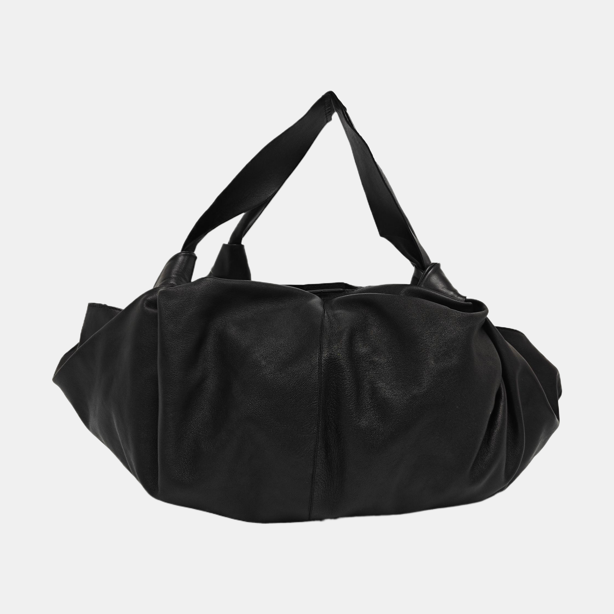 Calfskin Shoulder Bag Black