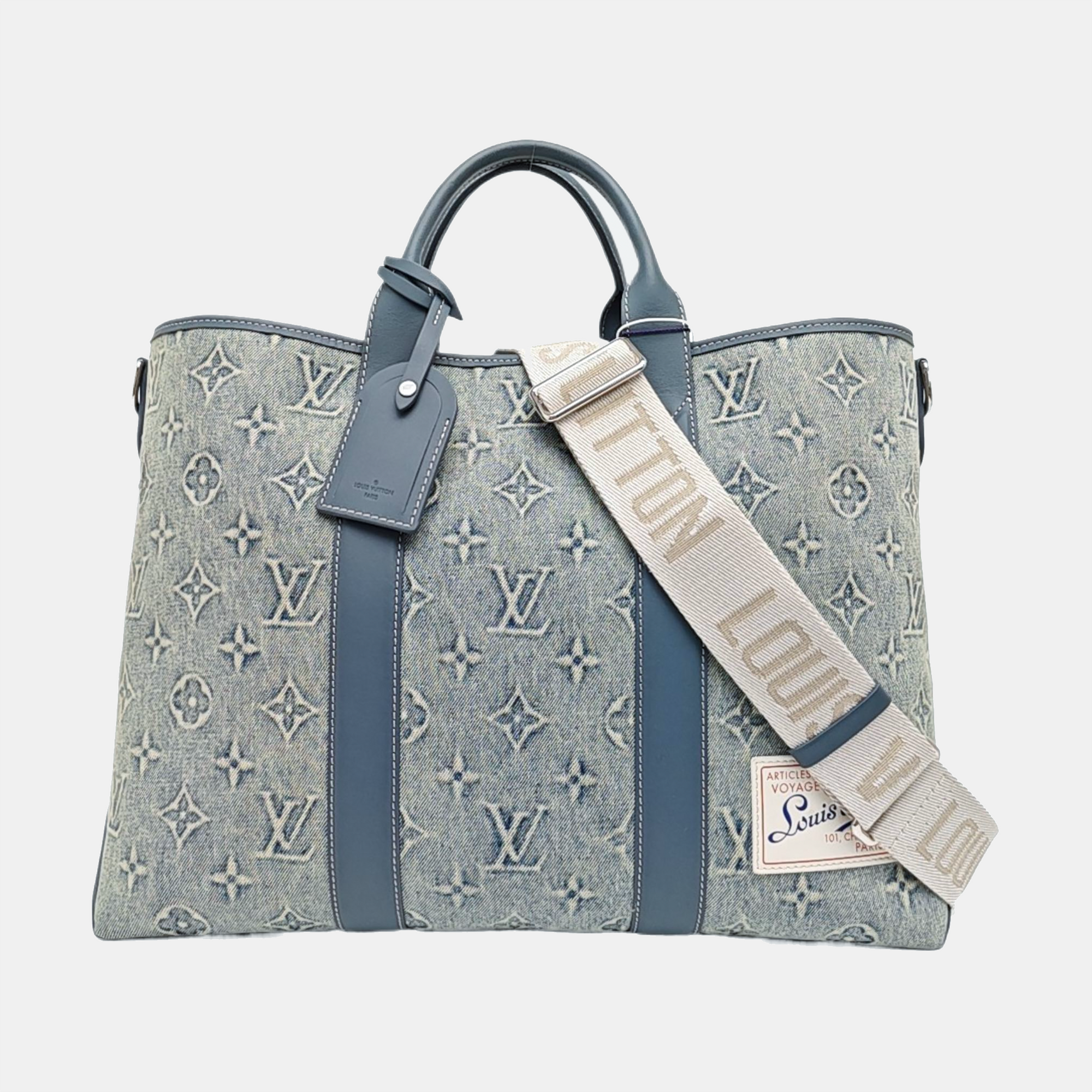 WEEK-END Monogram Canvas Blue