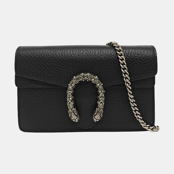 Dionysus Super Mini Calfskin Black