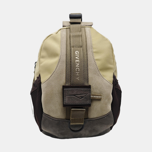 Fabric Shoulder Bag Beige