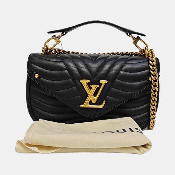 NEW WAVE MM Quilted Calfskin Black
