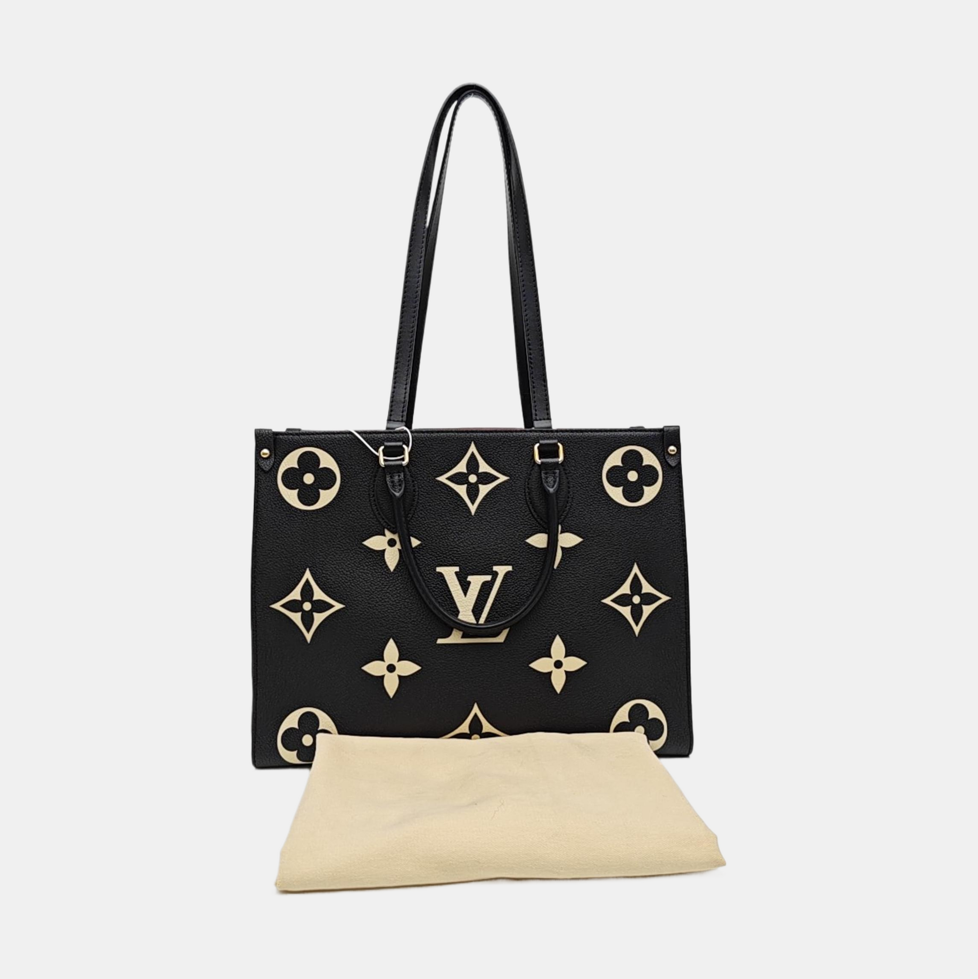 ONTHEGO MM Monogram Calfskin Black
