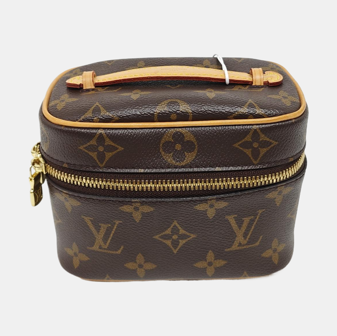 NICE Super Mini Monogram Coated Canvas Brown