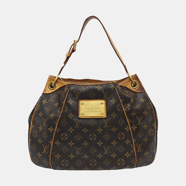 GALLIERA Monogram Coated Canvas Brown