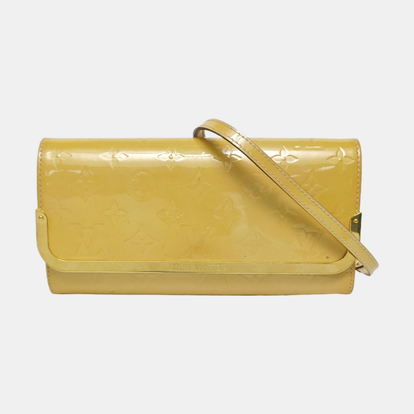 ROSSMORE Monogram Patent Leather Yellow