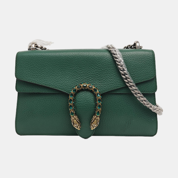 Dionysus Small Calfskin Green