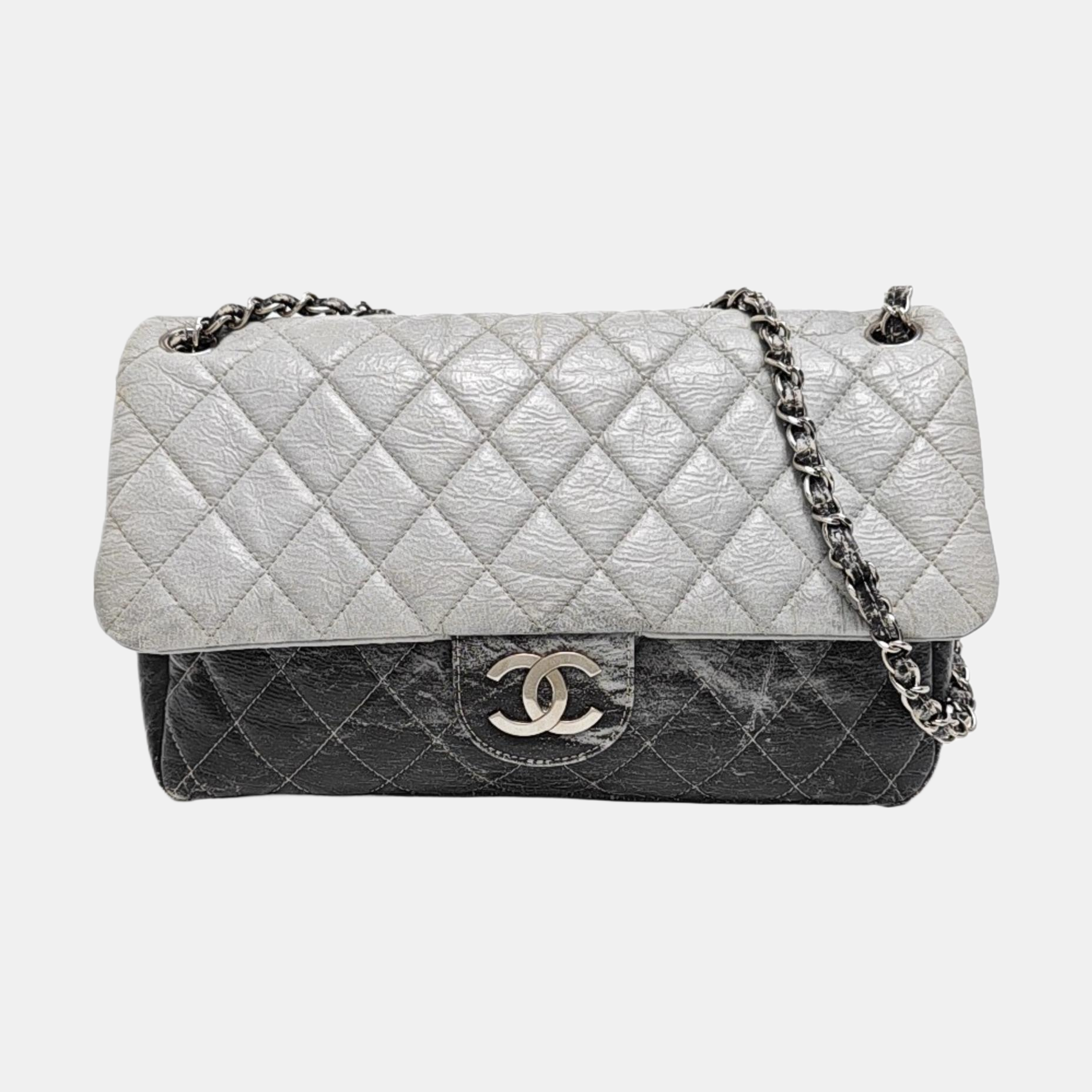 Quilted Calfskin White
