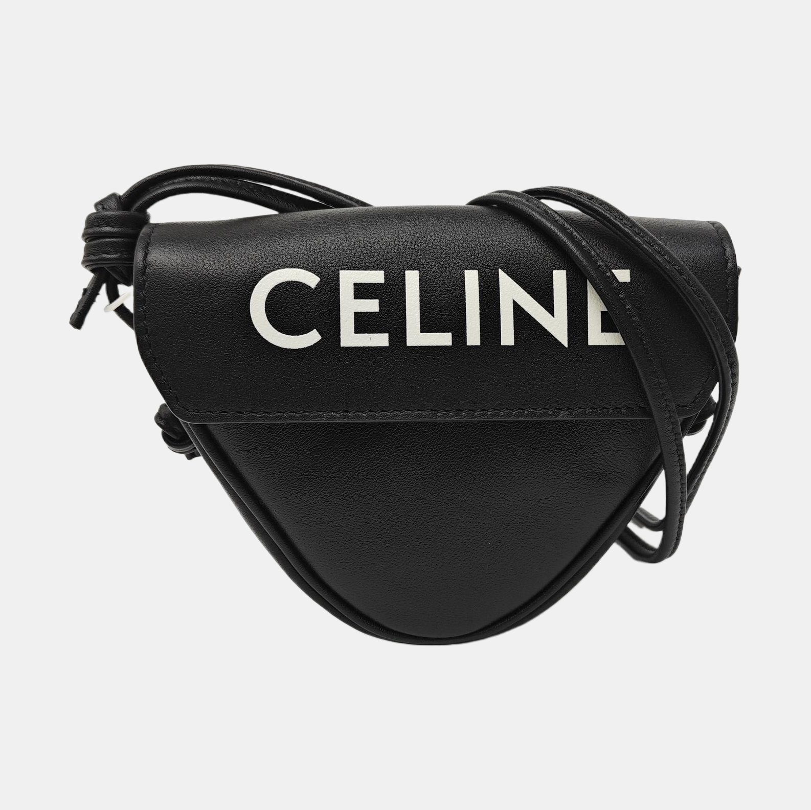 TRIANGLE Calfskin Black