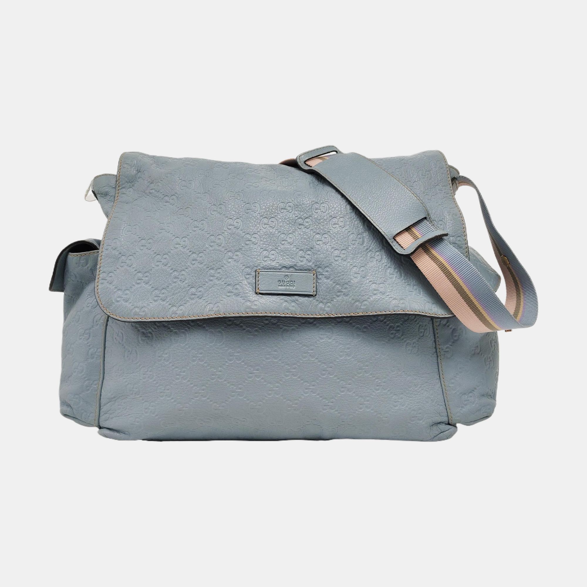 Monogram Calfskin Blue