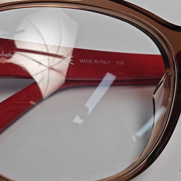 Synthetic Eyeglasses Brown