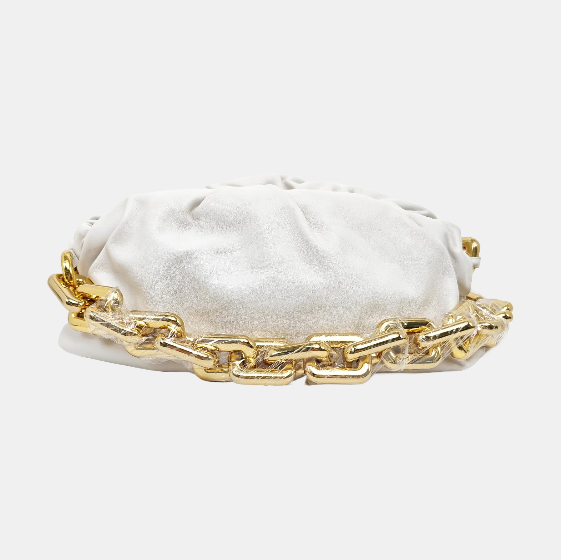 The Pouch Mini Calfskin White
