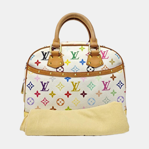 LV × TM DEAUVILLE Monogram Coated Canvas White