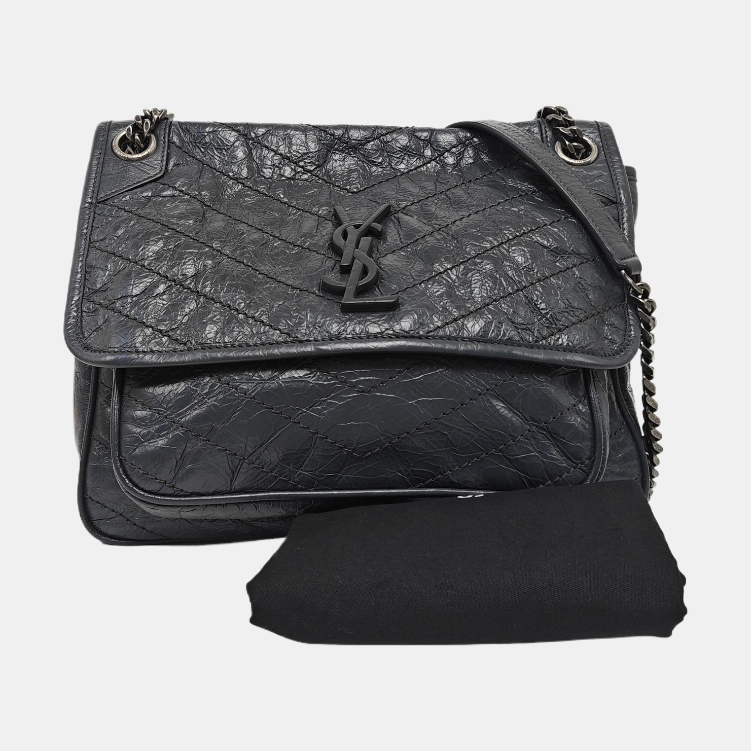 NIKI Medium Calfskin Blue