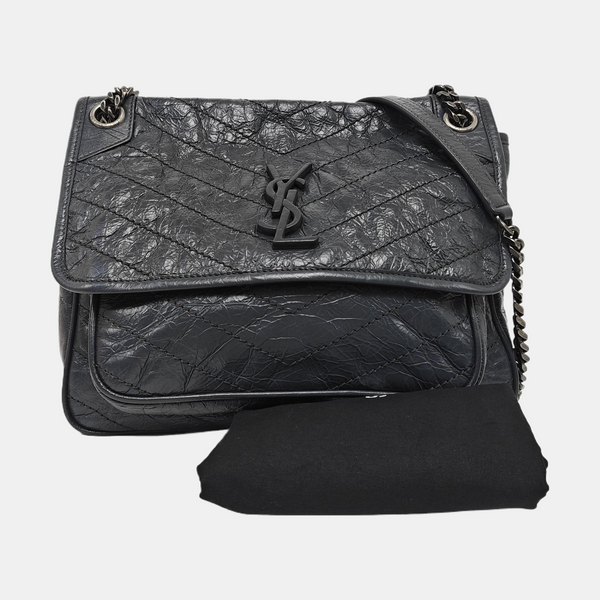 NIKI Medium Calfskin Blue