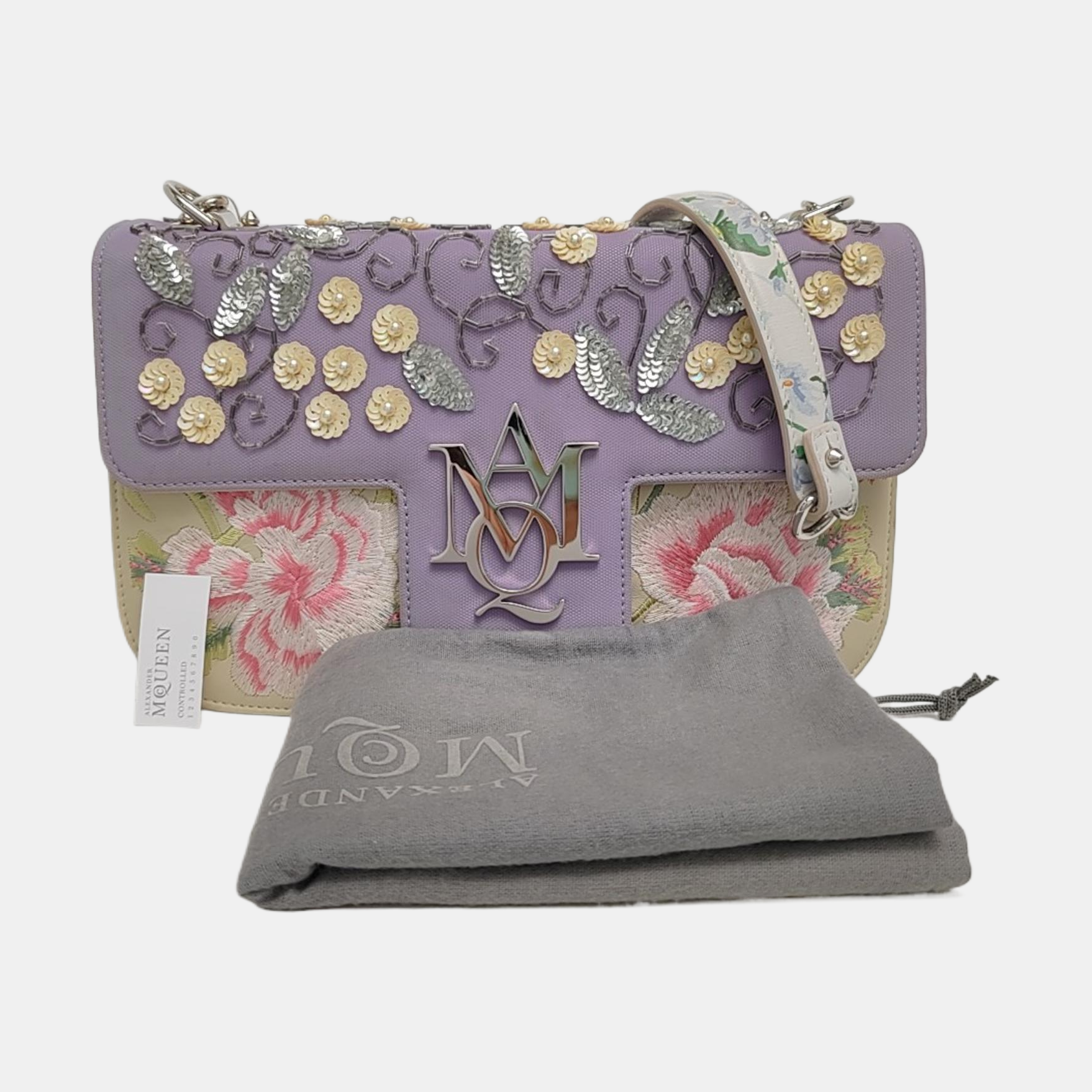 Fabric Shoulder Bag Multicolor