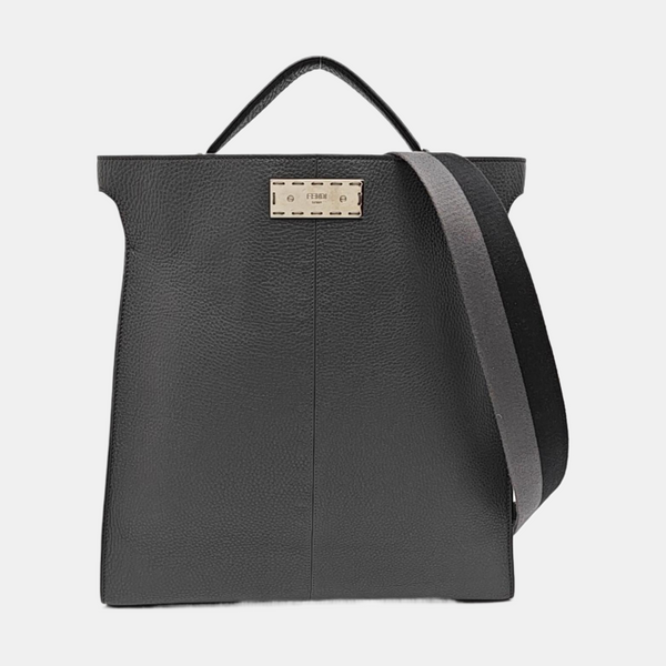 Authenticated pre-owned  Peekaboo Calfskin Grey - Tote Bag at Looply