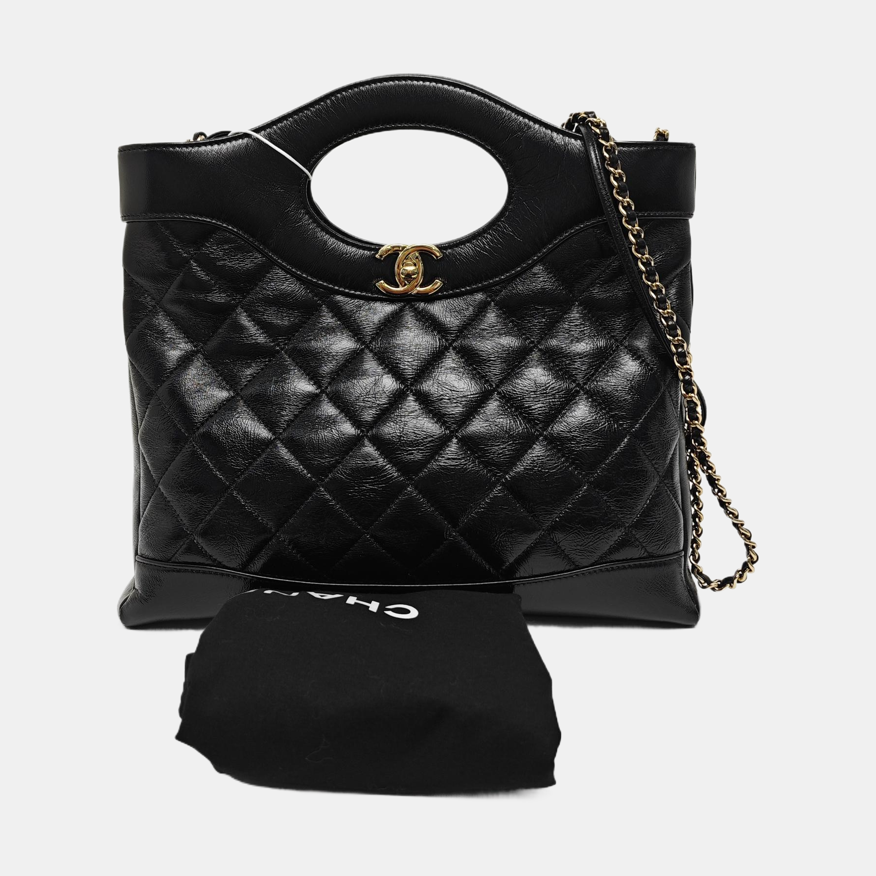 CHANEL 31 Quilted Lambskin Black