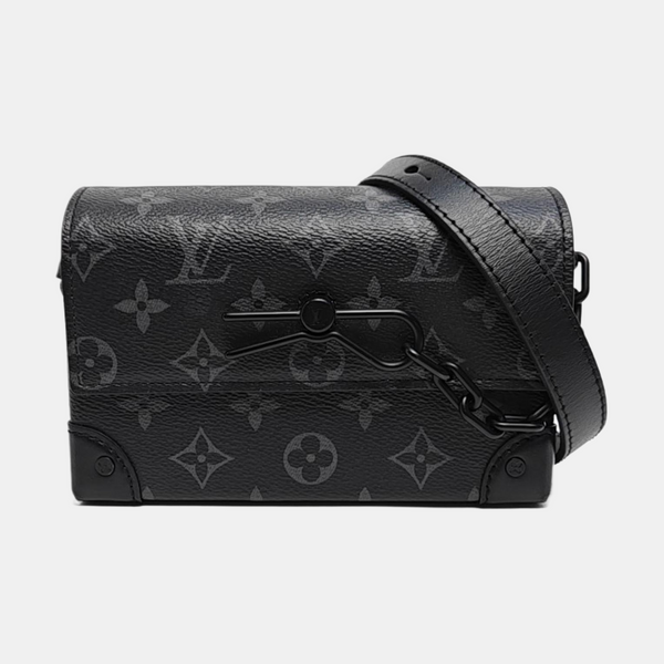 STEAMER Mini Monogram Coated Canvas Black