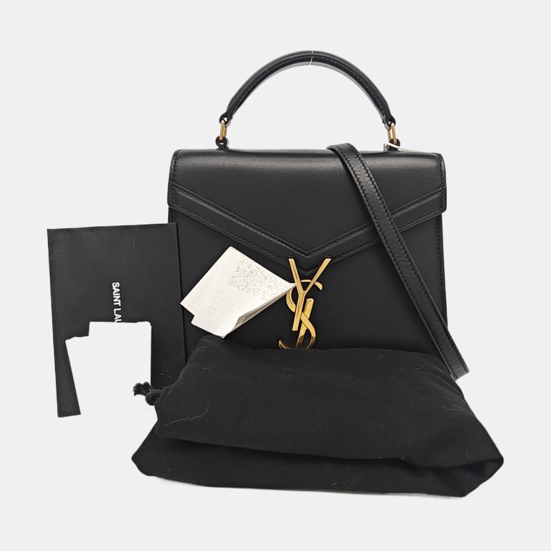 CASSANDRA Mini Calfskin Black
