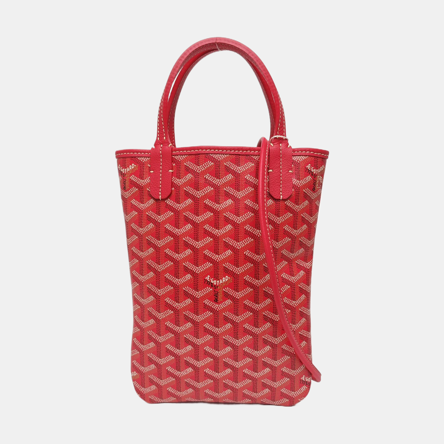Poitiers Coated Canvas Red
