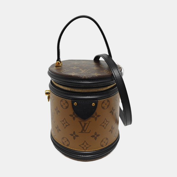 CANNES PM Monogram Coated Canvas Brown