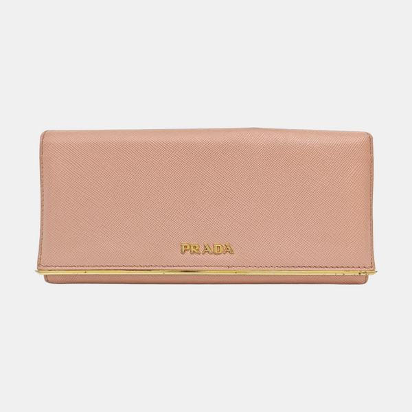 Fold Wallet Calfskin Pink