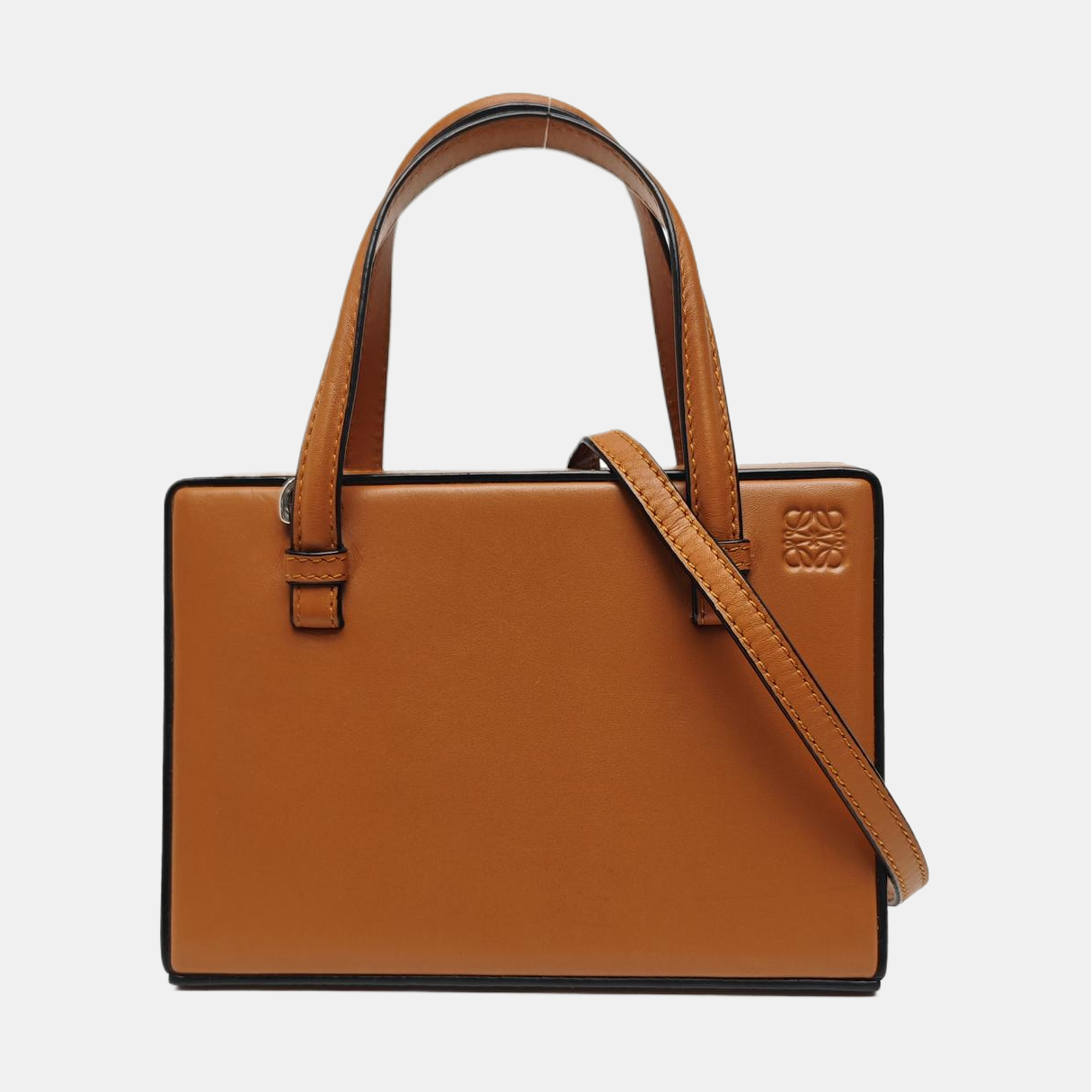 Postal Small Calfskin Brown