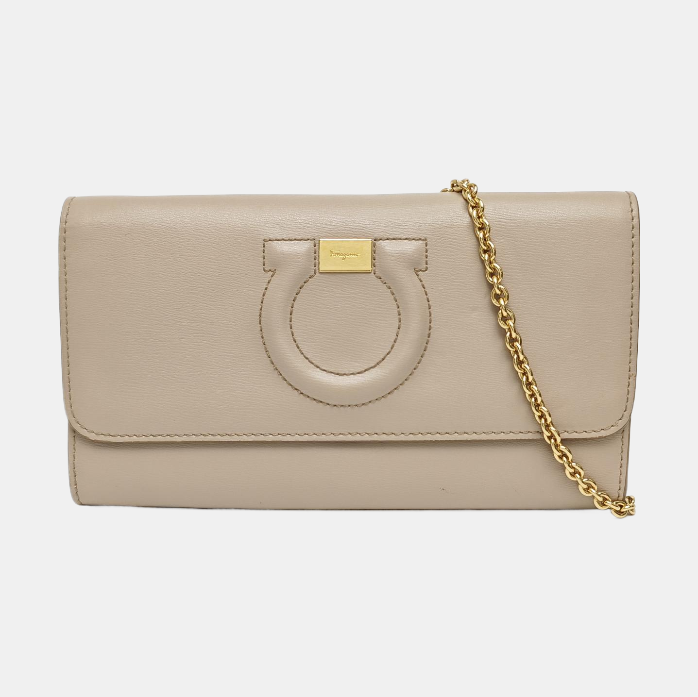 City Quilted Calfskin Gray