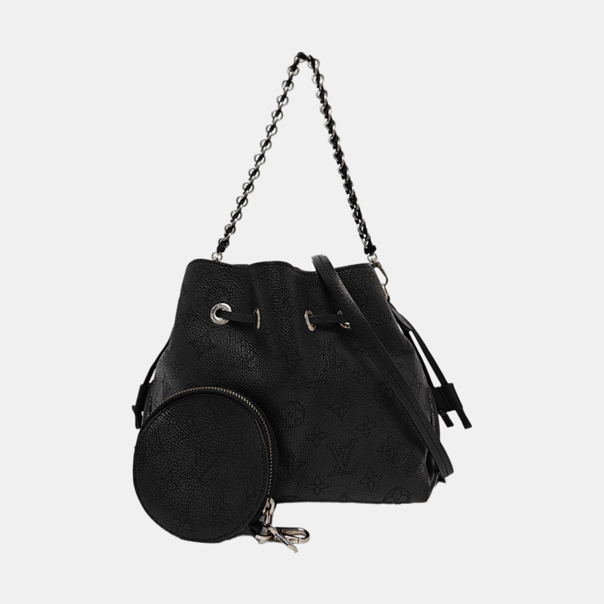 BELLA Monogram Calfskin Black