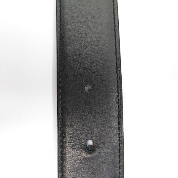 Leather Belt Gray