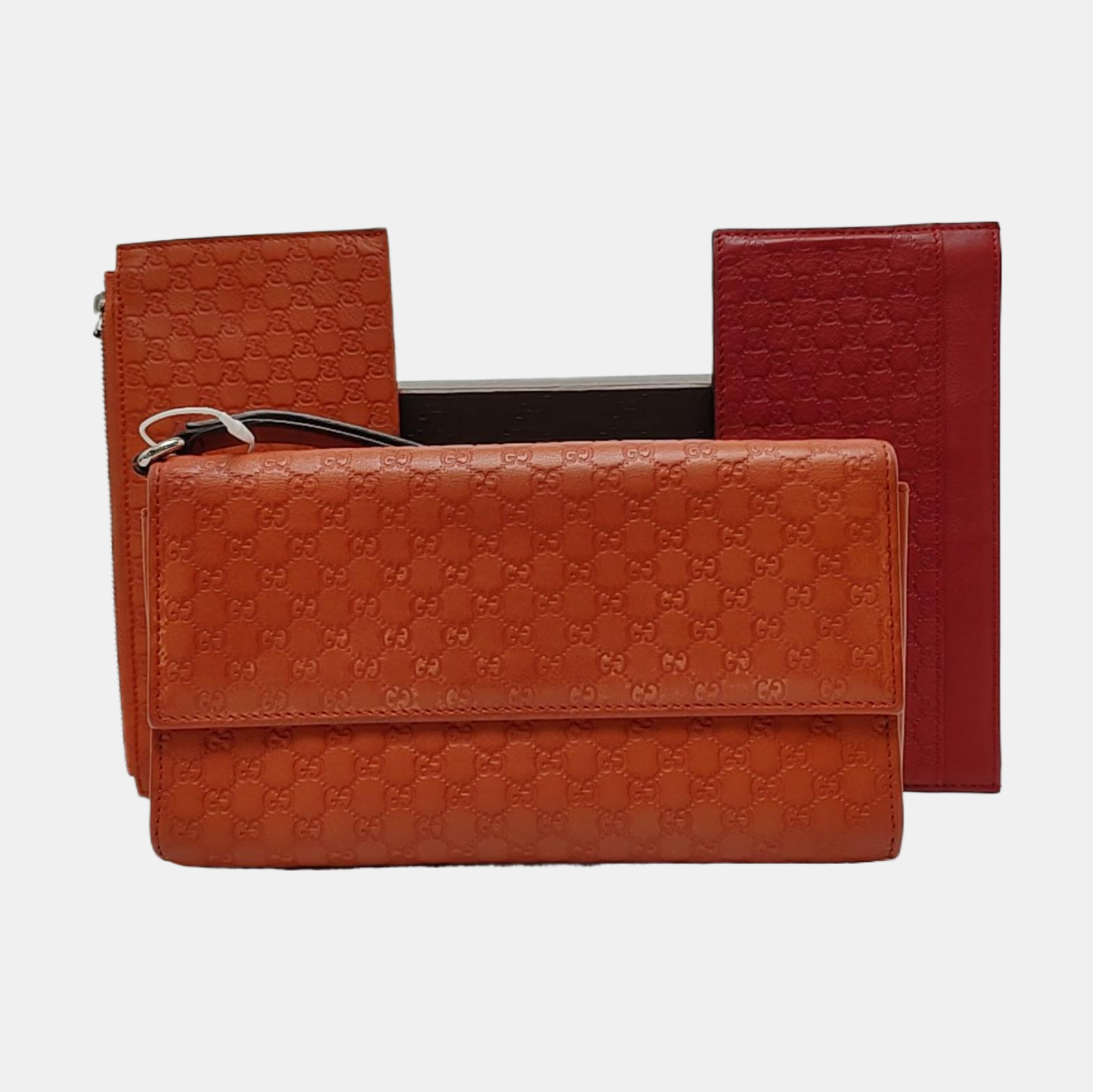 Monogram Calfskin Wallet Brown