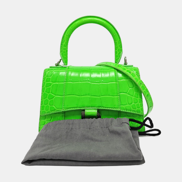 Hourglass XS Calfskin Green